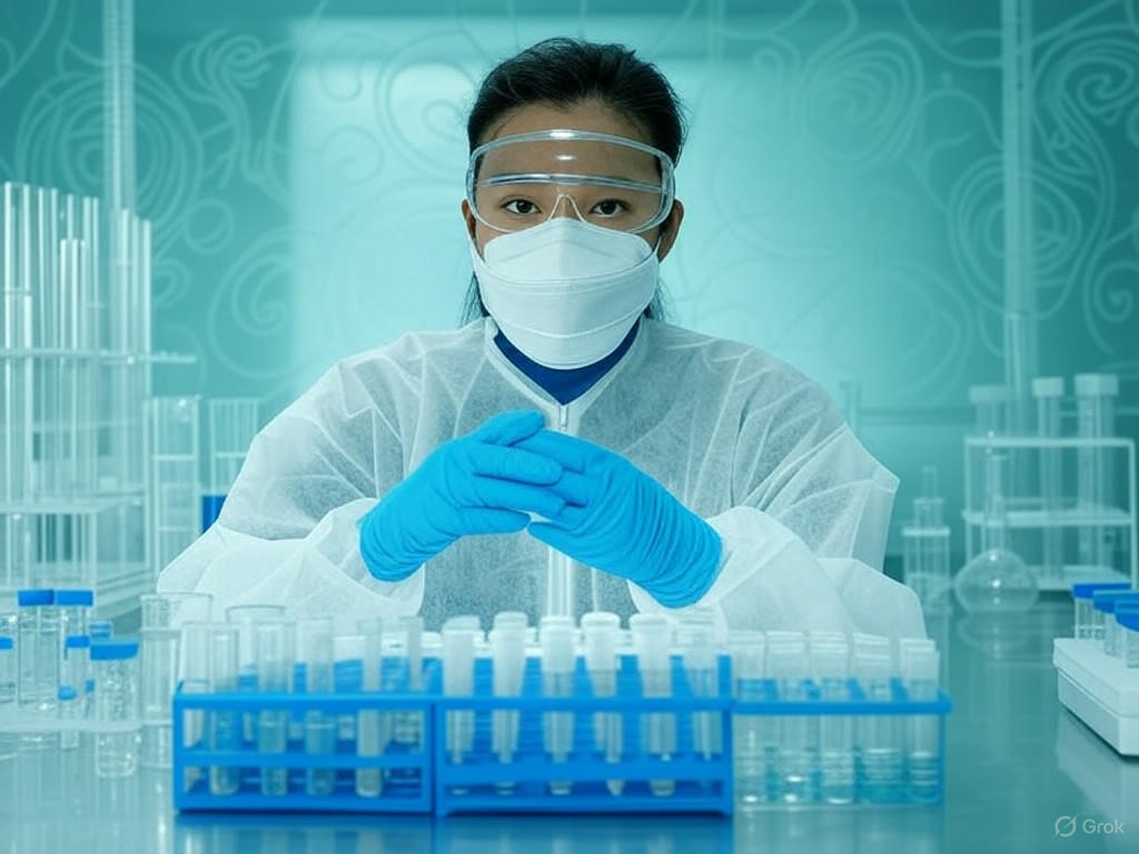 Michele Assis: Conclusão na Disciplina de Biossegurança Laboratorial e Epidemiológica